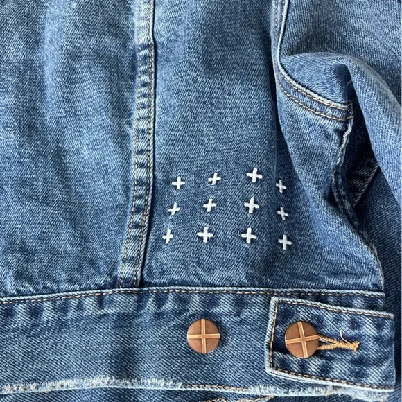 Ksubi Jett Jean Jacket Elixir Blue - Picture 7 of 7
